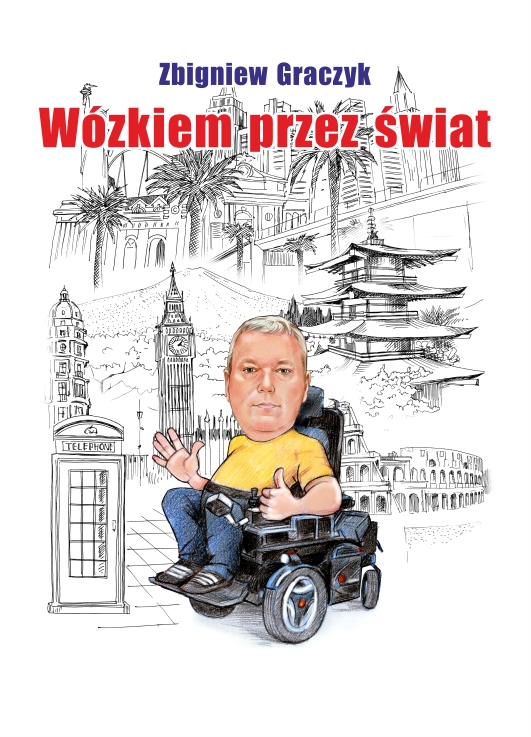 Okładka książki Wózkiem przez świat